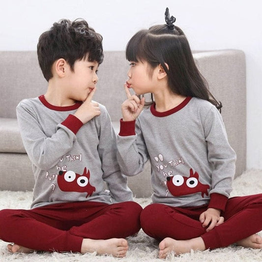 Soft Cotton Jersey Kids Night Suit - Cozy Sleepwear For Boys And Girls